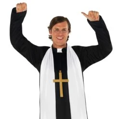 Costume Religiosa Sacerdote Per Uomini -Angels Face Negozio mcmrp religious priest adult 6