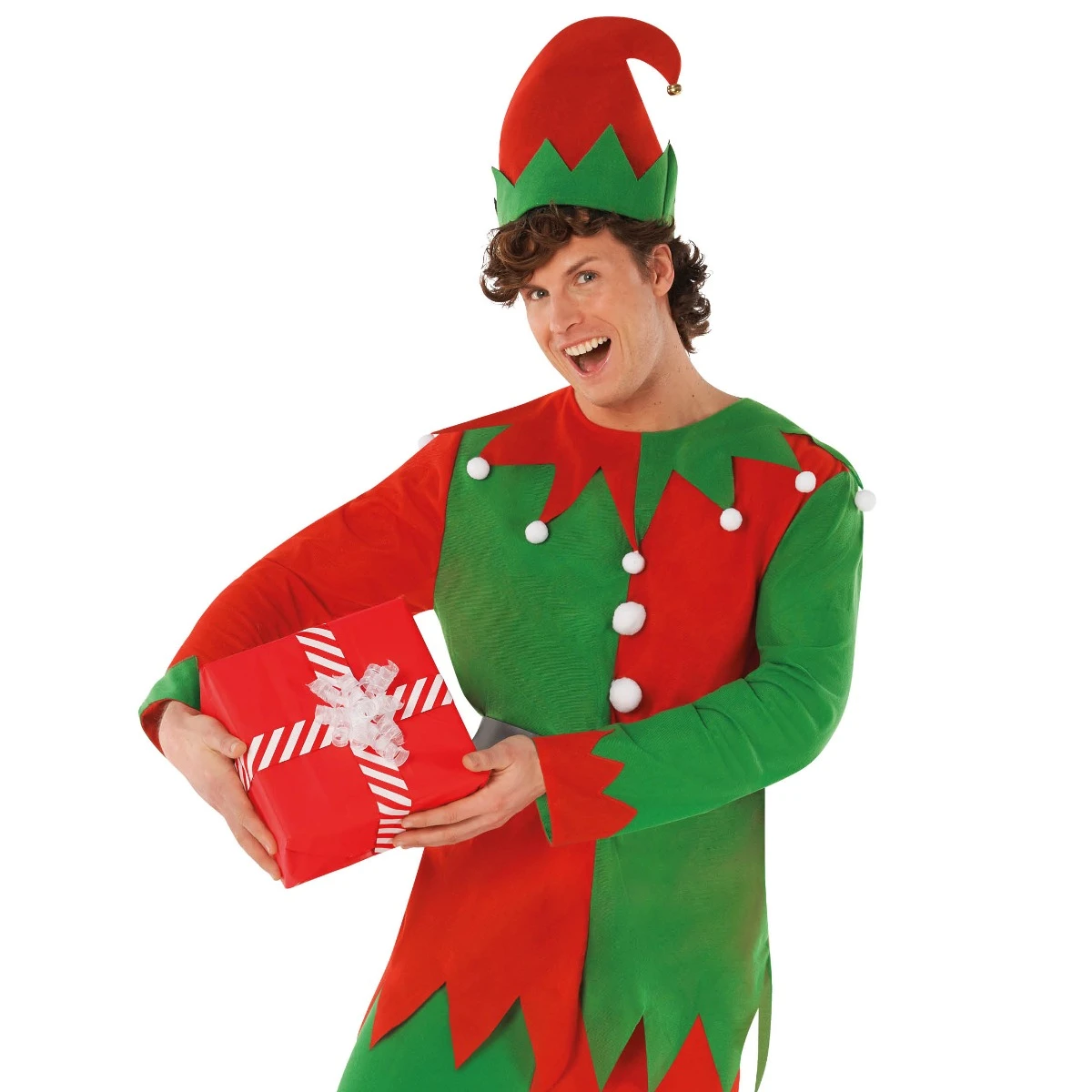 Costume Da Arlekin Elfo Per Uomini 6 Costume Da Arlekin Elfo Per Uomini - immagine 4