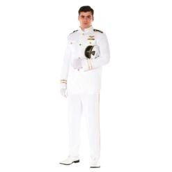 Costume Da Ufficiale Bianco Per Uomo -Angels Face Negozio mcmwo naval officer secondary 02