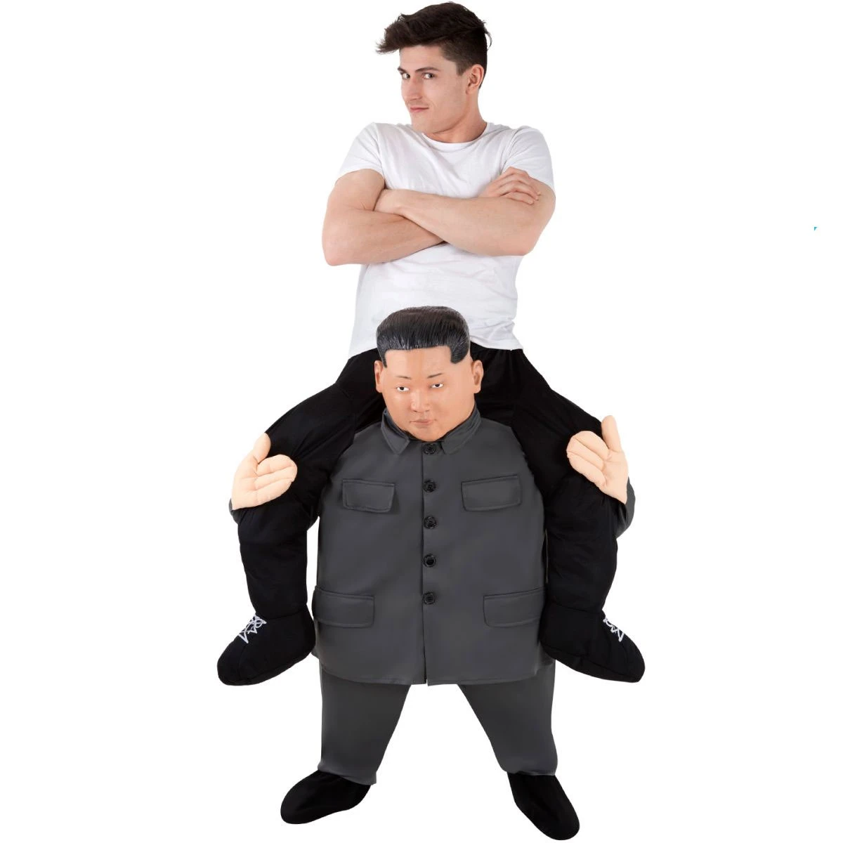 Costume Dittatore Coreano A Cavalluccio Adulto 5 Costume Dittatore Coreano A Cavalluccio Adulto - immagine 3