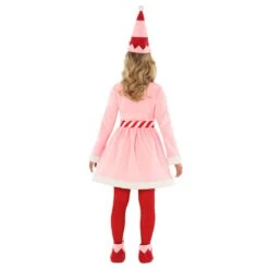 Costume Per Abiti Rosa Di Natale Per Donne -Angels Face Negozio mcwcep christmas elf pink dress 5