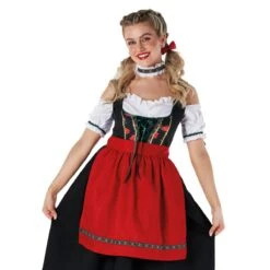 Costume Bavarese Lungo Per Donna -Angels Face Negozio mcwdbl bavarian long dress womens3 1