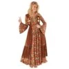 Abito Lungo Hippie Anni '60 Costume Marrone Per Donna 1 Abito Lungo Hippie Anni '60 Costume Marrone Per Donna -Angels Face Negozio mcwlhb long hippie dress brown women 2 min