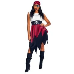 Womens Pirate Deckhand Costume Dress 10 Womens Pirate Deckhand Costume Dress -Angels Face Negozio mcwpdd pirate deckhand dress 1