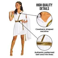 Costume Da Toga Romana Bianca Per Donna 9 Costume Da Toga Romana Bianca Per Donna -Angels Face Negozio mcwrt roman togra dress 5