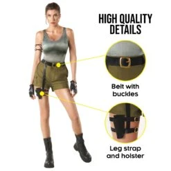 Tomb Adventurer Costume Womens -Angels Face Negozio mcwtag tomb archaeologist women 10 min