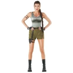 Tomb Adventurer Costume Womens -Angels Face Negozio mcwtag tomb archaeologist women 1 min