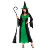 Costume Da Strega Cattiva Verde Per Donna 1 Costume Da Strega Cattiva Verde Per Donna -Angels Face Negozio mcwwwg wicked witch green adult 02 7
