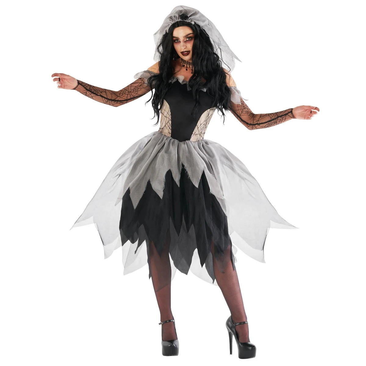Costume Da Sposa Zombie Per Donna 3 Costume Da Sposa Zombie Per Donna