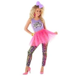 80s Neon Tutu Costume Womens -Angels Face Negozio neon 80s tutu costume womens 11