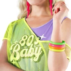 80s Neon Tutu Costume Womens -Angels Face Negozio neon 80s tutu costume womens 15