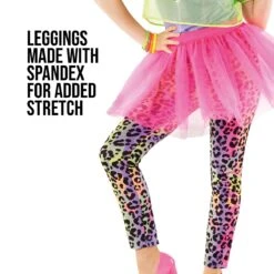 80s Neon Tutu Costume Womens -Angels Face Negozio neon 80s tutu costume womens 23