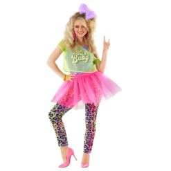 80s Neon Tutu Costume Womens -Angels Face Negozio neon 80s tutu costume womens 5