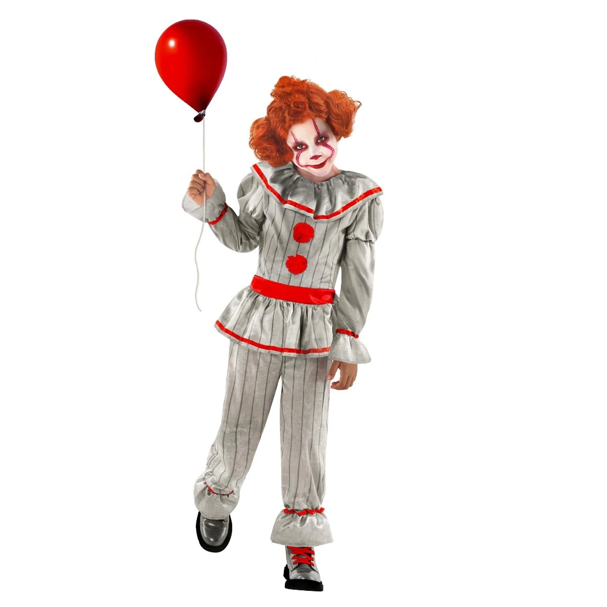 Costume Da Clown Da Film Horror Per Bambini 10 Costume Da Clown Da Film Horror Per Bambini - immagine 8