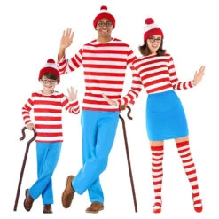 Costume Da Esploratrice A Strisce Da Donna -Angels Face Negozio where s wally womens costume 4