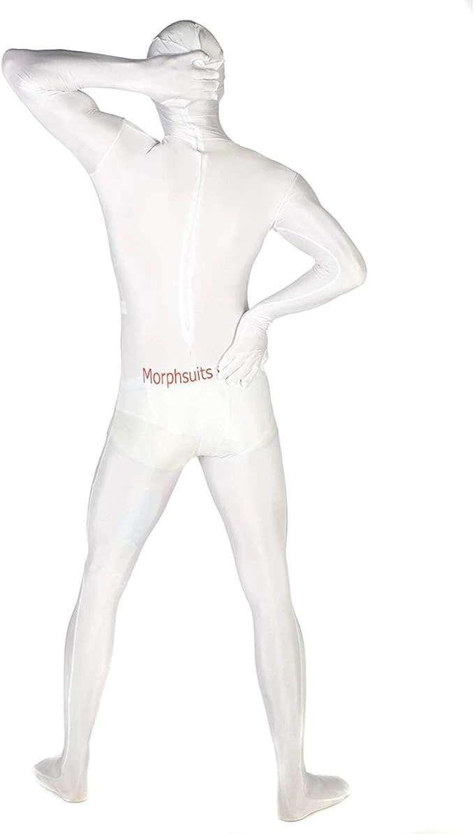 Morphsuit Bianca Adulto 4 Morphsuit Bianca Adulto - immagine 2