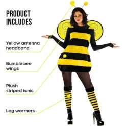 Un Abito A Calabrone Per Le Donne -Angels Face Negozio womens bumblebee costume 2