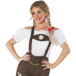 Womens Lederhosen Oktoberfest Costume -Angels Face Negozio womens lederhosen costume 5