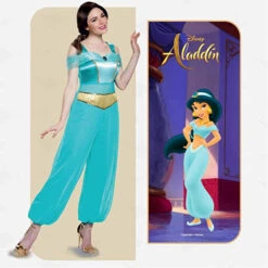 Costume Jasmine Classico Adulti -Angels Face Negozio womens princess jasmine disney costume 1