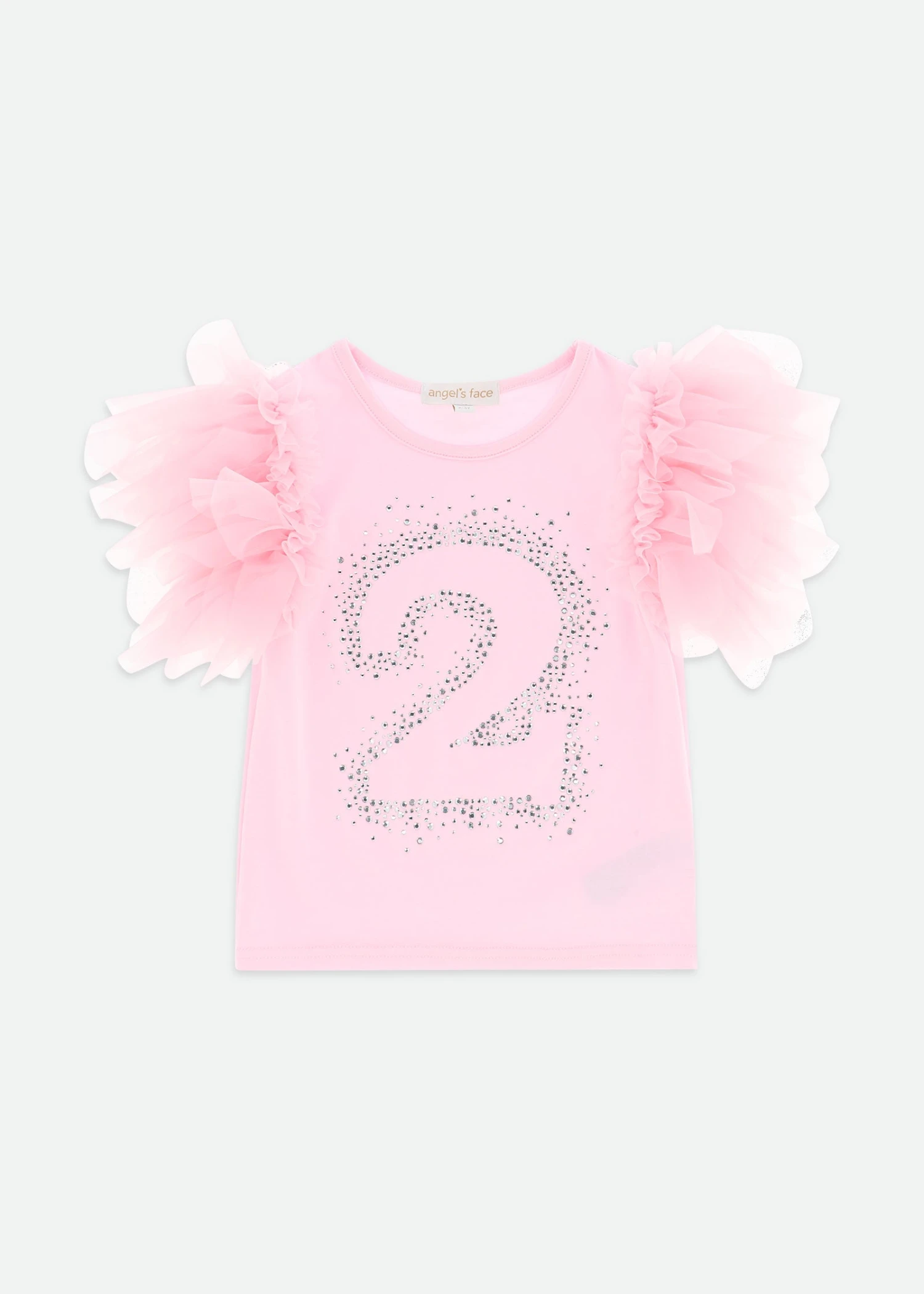 2nd Birthday Top Fairy Pink 3 2nd Birthday Top Fairy Pink