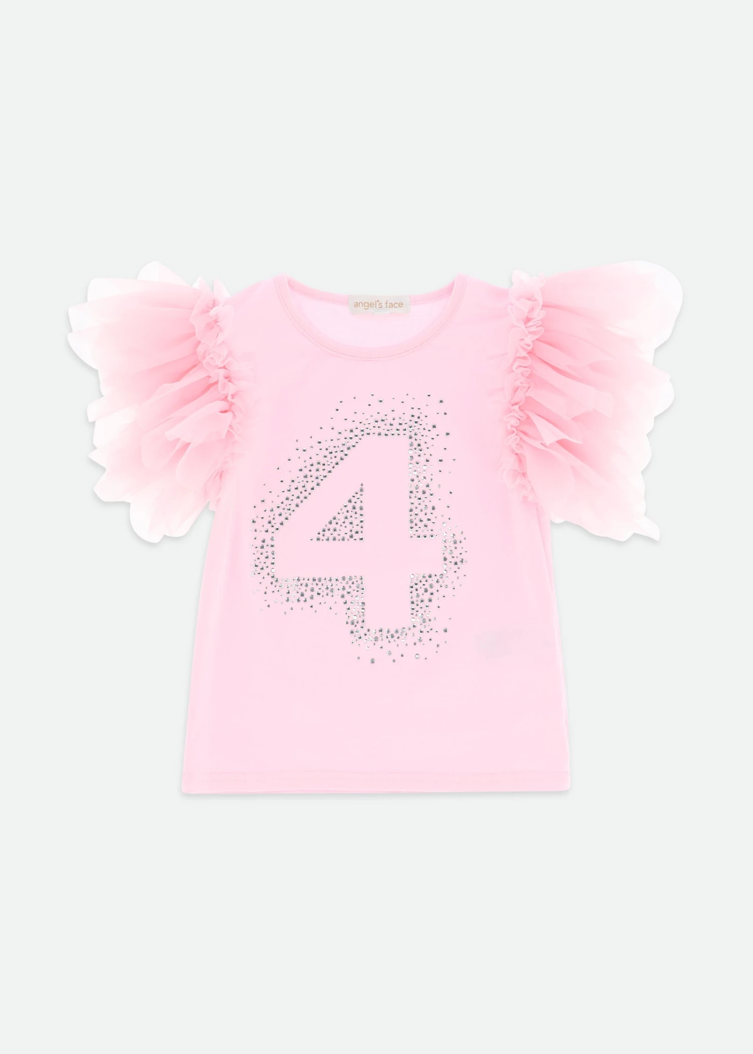 4th Birthday Top Fairy Pink 3 4th Birthday Top Fairy Pink