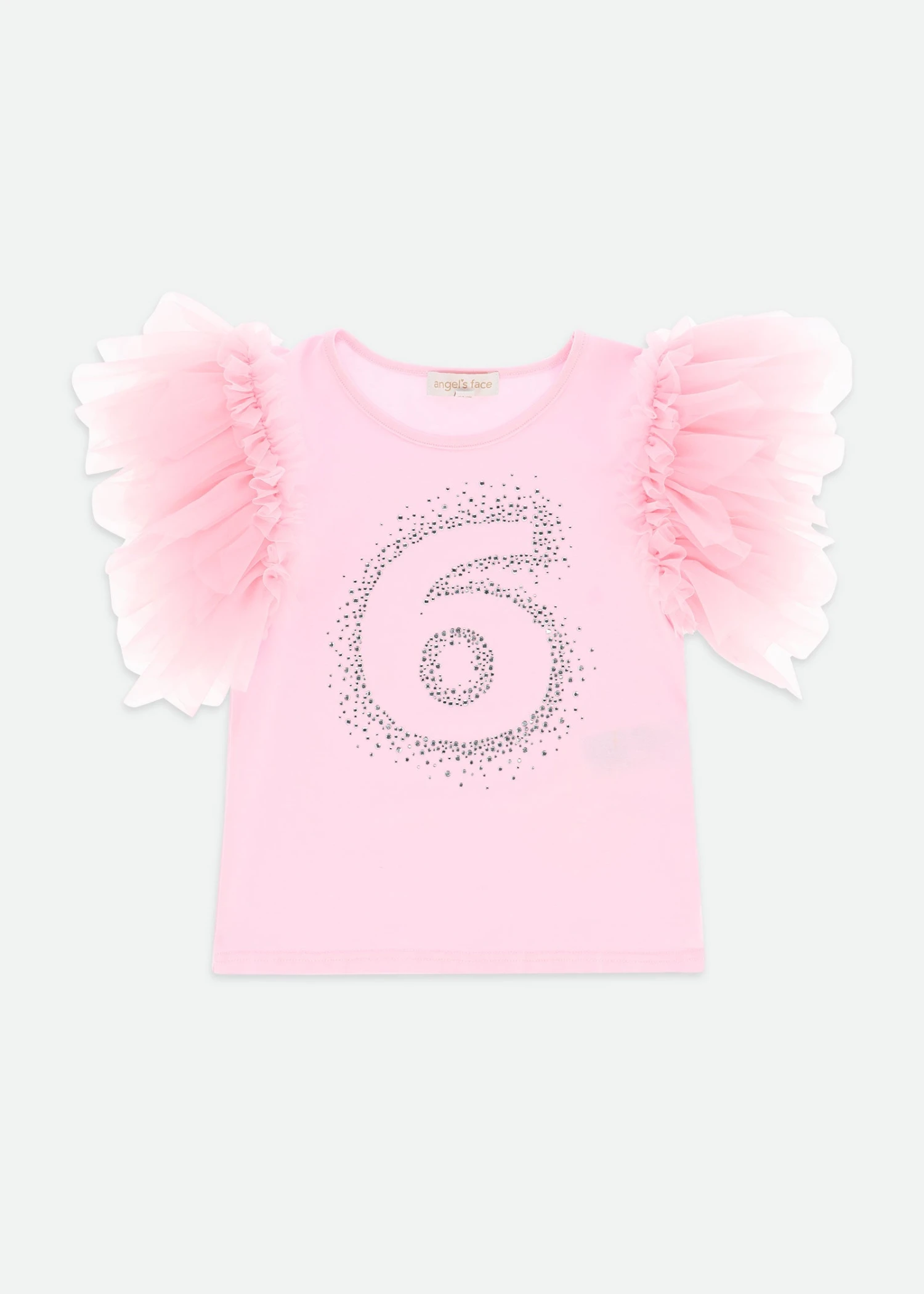 6th Birthday Top Fairy Pink 3 6th Birthday Top Fairy Pink