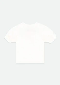 Aira Pleated Sleeve Top Snowdrop 11 Aira Pleated Sleeve Top Snowdrop -Angels Face Negozio Aira Top Snowdrop Back