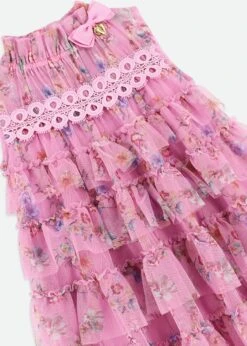 Alberta Trail Flower Dress Orchid Lilac 12 Alberta Trail Flower Dress Orchid Lilac -Angels Face Negozio Alberta Dress Lilac Detail