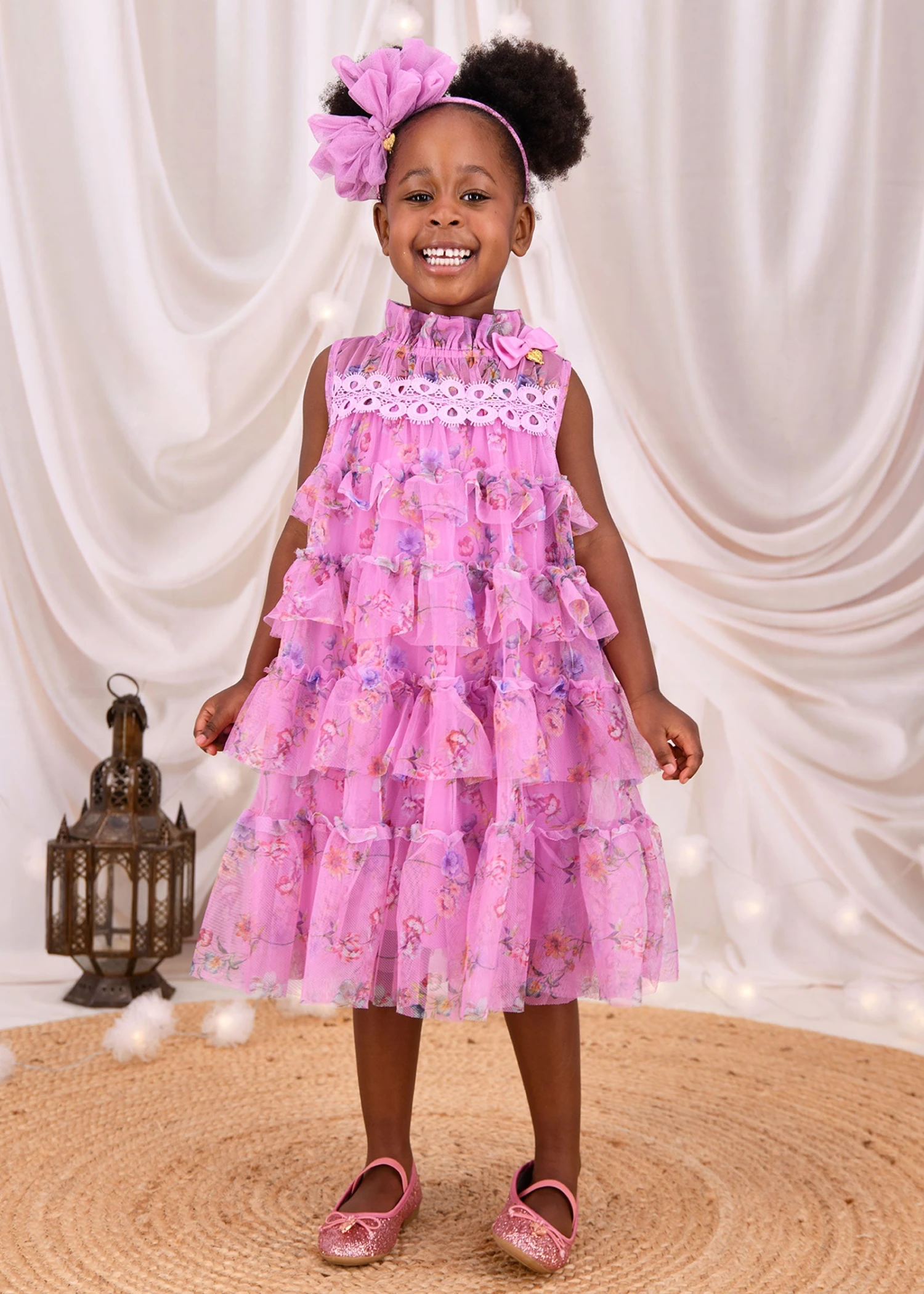 Alberta Trail Flower Dress Orchid Lilac 4 Alberta Trail Flower Dress Orchid Lilac - immagine 2