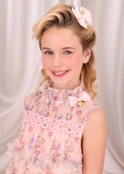 Alberta Trail Flower Dress Peach 14 Alberta Trail Flower Dress Peach -Angels Face Negozio Alberta Dress Peach Lifestyle