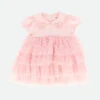 Amalfi Baby Dress Ballet Pink -Angels Face Negozio Amalfi Pink Front