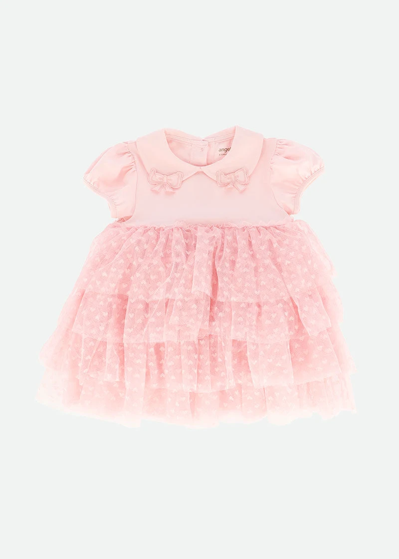 Amalfi Baby Dress Ballet Pink 3 Amalfi Baby Dress Ballet Pink