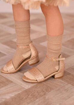 Athena Crystal Sandal Gold -Angels Face Negozio Athena Sandal Gold Lifestyle