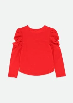 Aubrey Top Fiery Red 7 Aubrey Top Fiery Red -Angels Face Negozio Aubrey Top Red Back