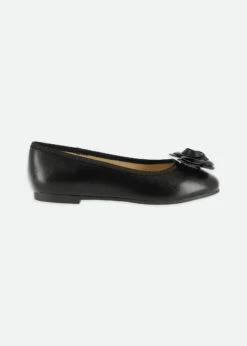 Avril Rose Ballet Pumps Black 11 Avril Rose Ballet Pumps Black -Angels Face Negozio Avril Pump Black Side