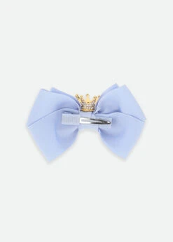 Crown Big Bow Pale Blue -Angels Face Negozio BBCrown PaleBlue Back