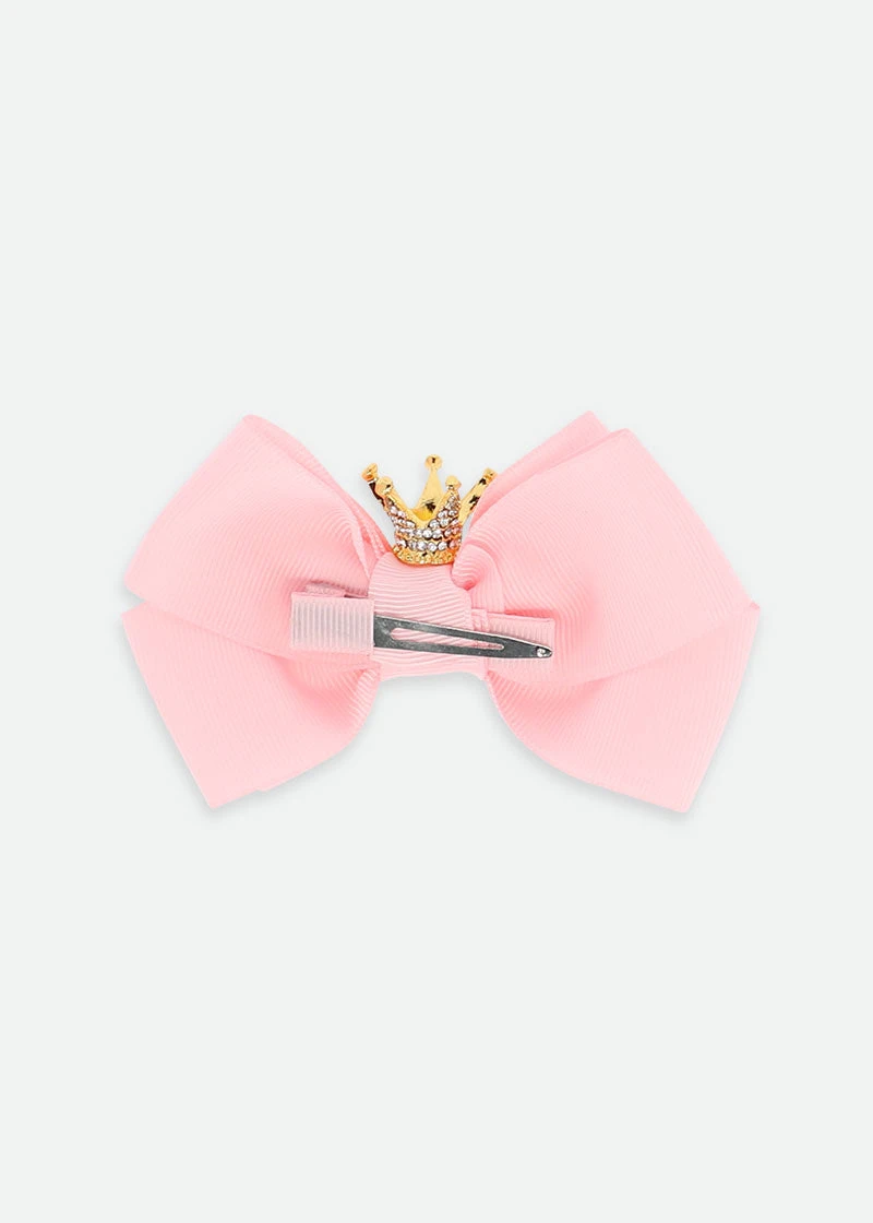 Crown Big Bow Pale Pink 5 Crown Big Bow Pale Pink - immagine 3