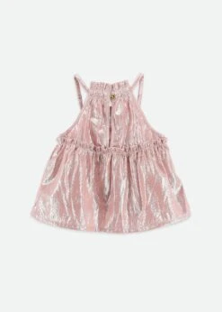 Bayside Top Pink Metallic -Angels Face Negozio Bayside Top Pink Back