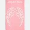 Beach Towel Pink 2 Beach Towel Pink -Angels Face Negozio Beach Towel Rose Pink