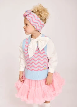 Billie Headband Blue Multi -Angels Face Negozio Billie Headband Blue Multi Lifestyle 2