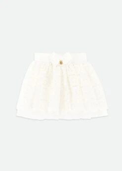 Blossom Lace Skirt Snowdrop
