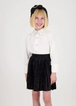 Brittany Blouse White -Angels Face Negozio Brittany Blouse White Lifestyle 1