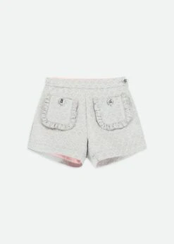 Broadway Jacquard Shorts Platinum