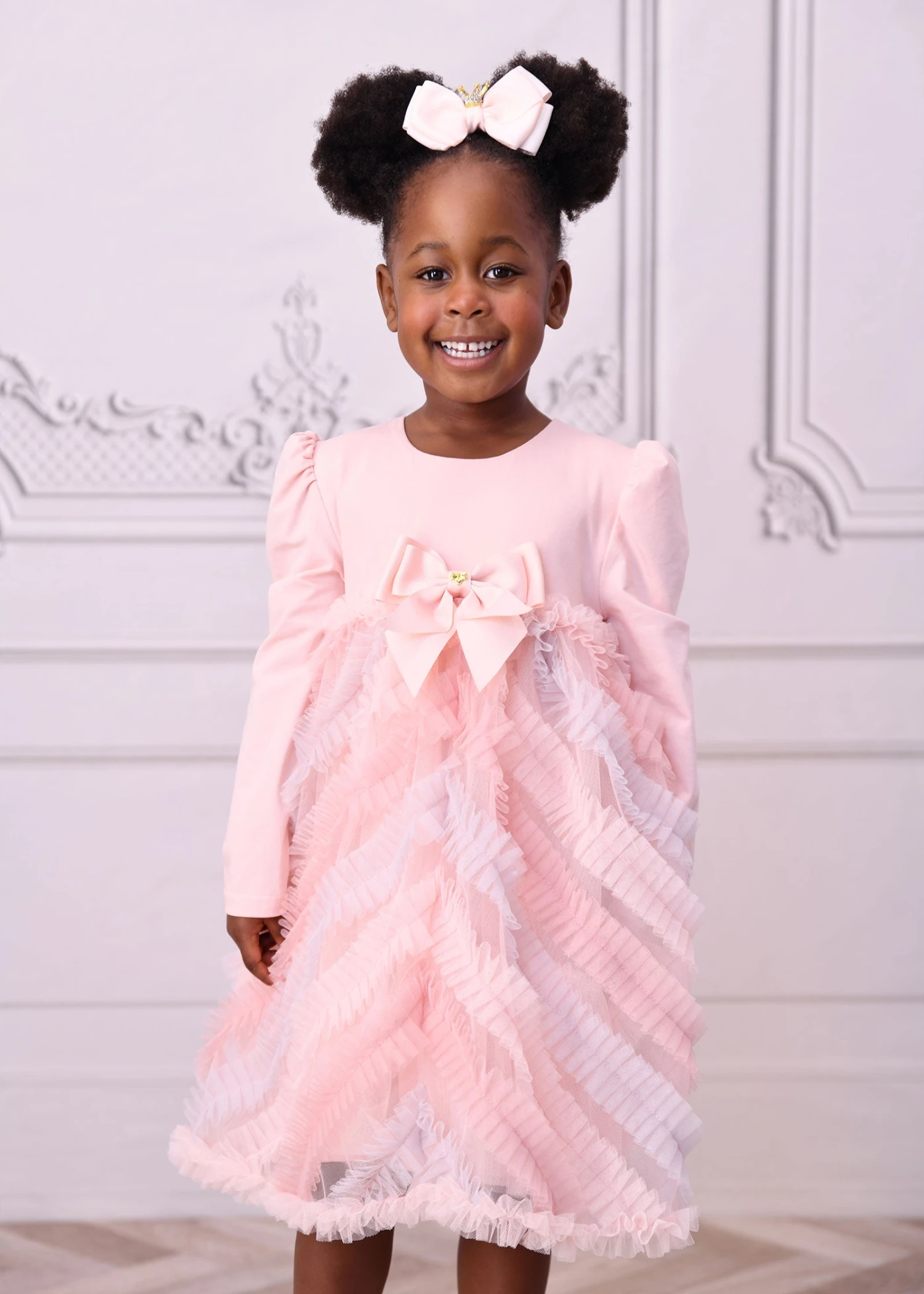 Callula L/S Dress Blush Pink 5 Callula L/S Dress Blush Pink - immagine 3