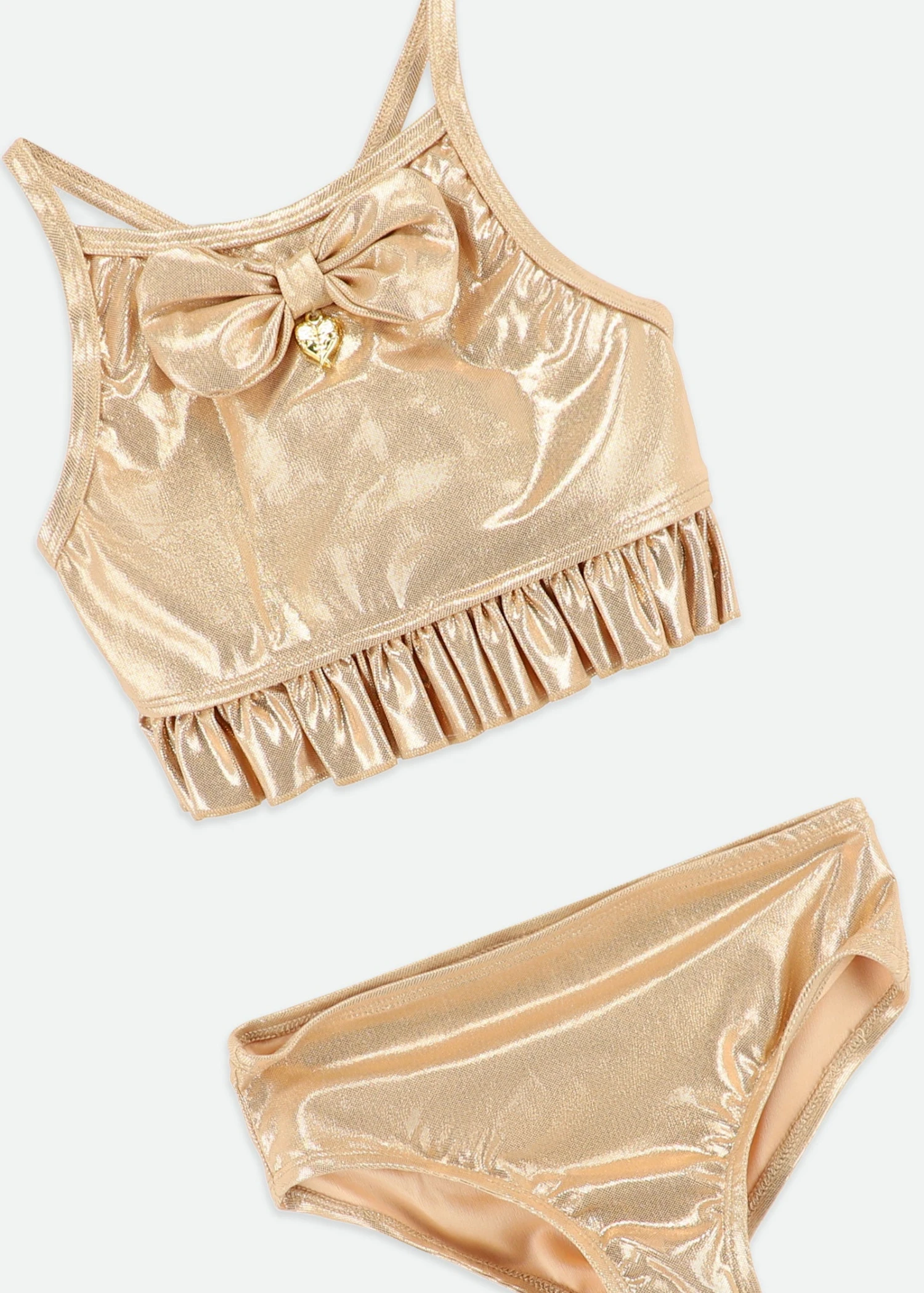 Carly Metallic Bikini Gold 5 Carly Metallic Bikini Gold - immagine 3