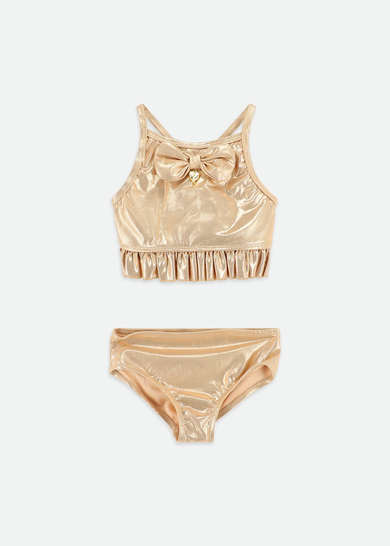 Carly Metallic Bikini Gold 3 Carly Metallic Bikini Gold