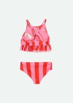 Carly Striped Bikini Pink/Red -Angels Face Negozio Carly Bikini RedPink back