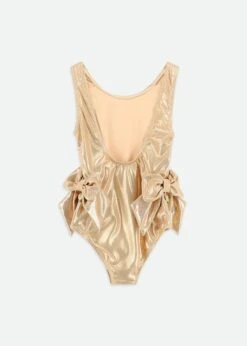 Carly Metallic Swimsuit Gold 13 Carly Metallic Swimsuit Gold -Angels Face Negozio Carly Swimsuit Gold Back