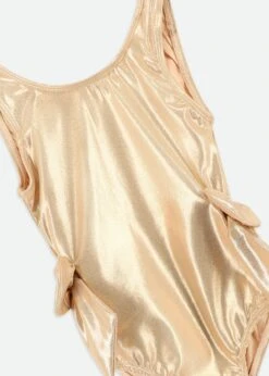 Carly Metallic Swimsuit Gold 12 Carly Metallic Swimsuit Gold -Angels Face Negozio Carly Swimsuit Gold Detail