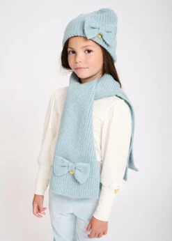 Ruth Hat Blue -Angels Face Negozio Carrie Scarf Blue 1